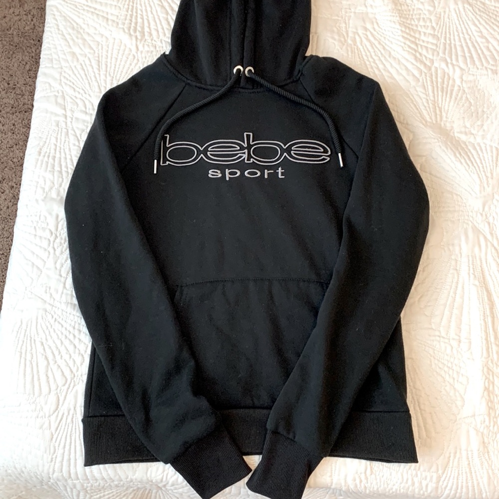 Bebe Sport Pullover Hooded Sweater